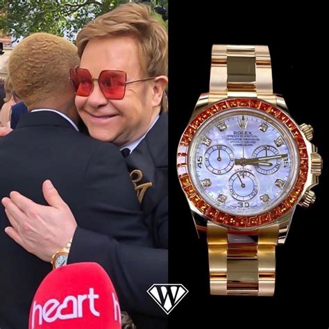 elton john's rolex daytona.